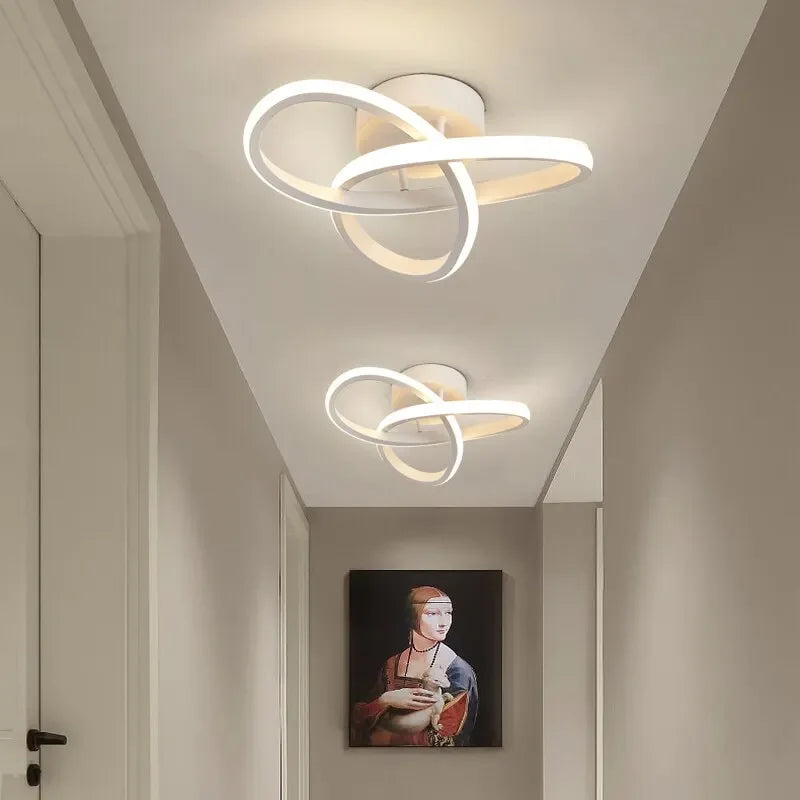 Lustre Led de Teto com 3 Cores para Quarto e Sala de Jantar