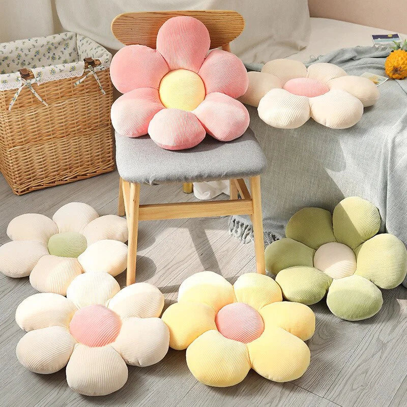 Almofadas Decorativas de Girassol para Sala e Quarto